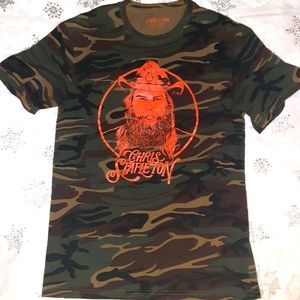 Chris Stapleton camo print t-shirt
